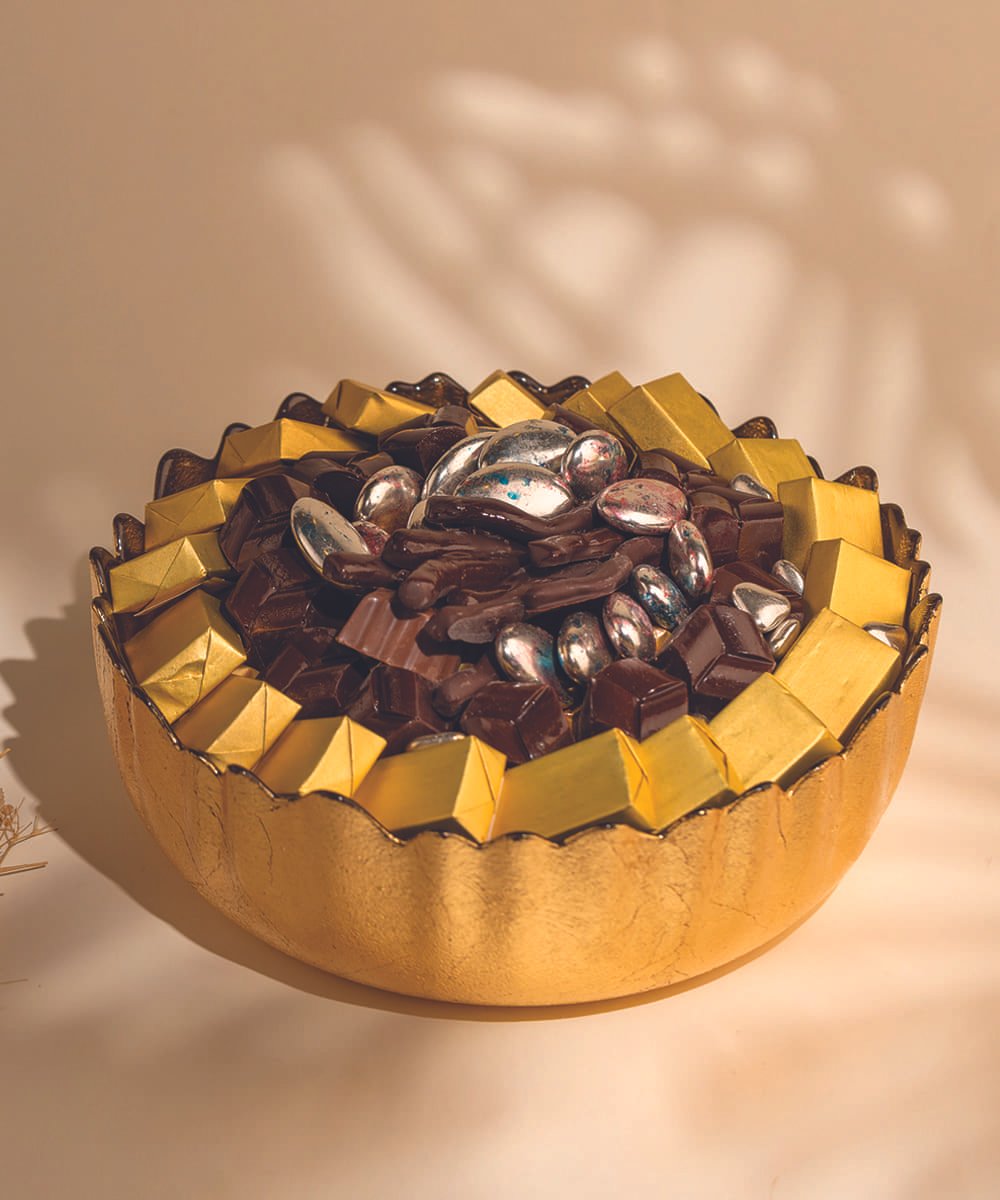 Noisette Noble , Ref 1002* - D.20 H.6,5cm